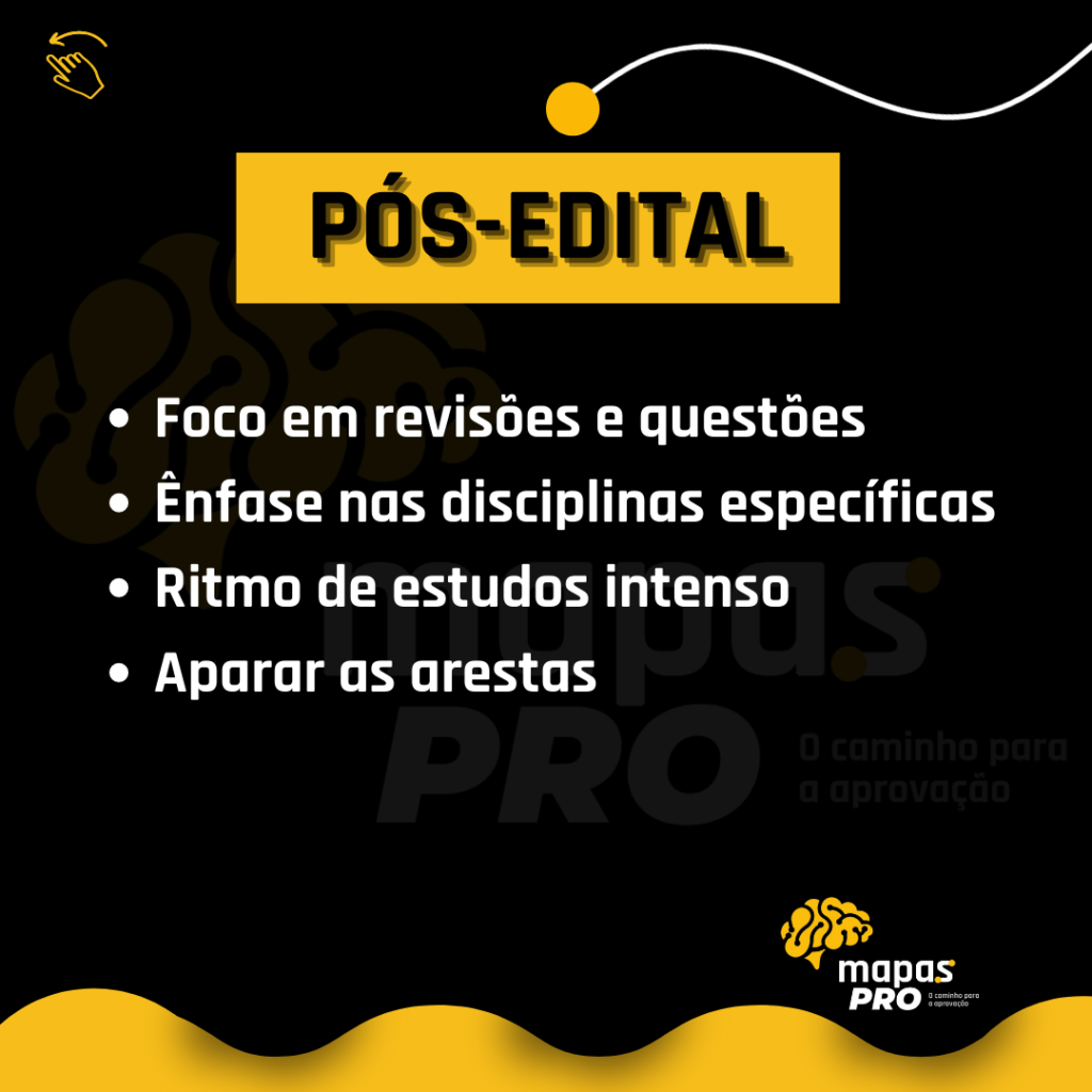 pré-edital e pós-edital