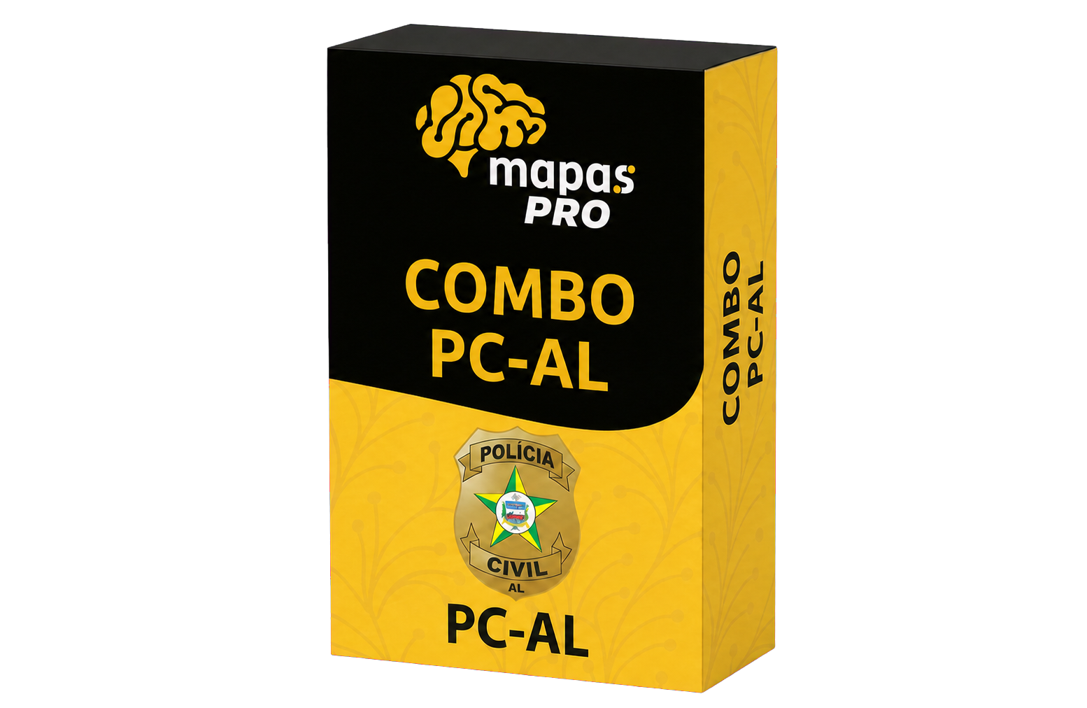 Capa transparente do Combo PC-AL para Agente e Escrivão