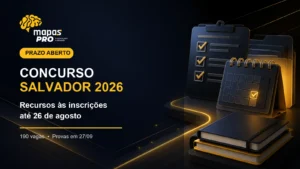 Concurso Salvador 2026: recursos às inscrições até 26 de agosto